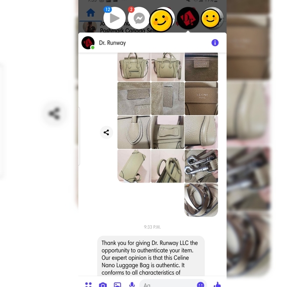 SOLD Auth nano luggage bag Dune - Picture 14 of 16